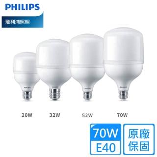 【Philips 飛利浦】70W HID中低天井燈泡(白光)