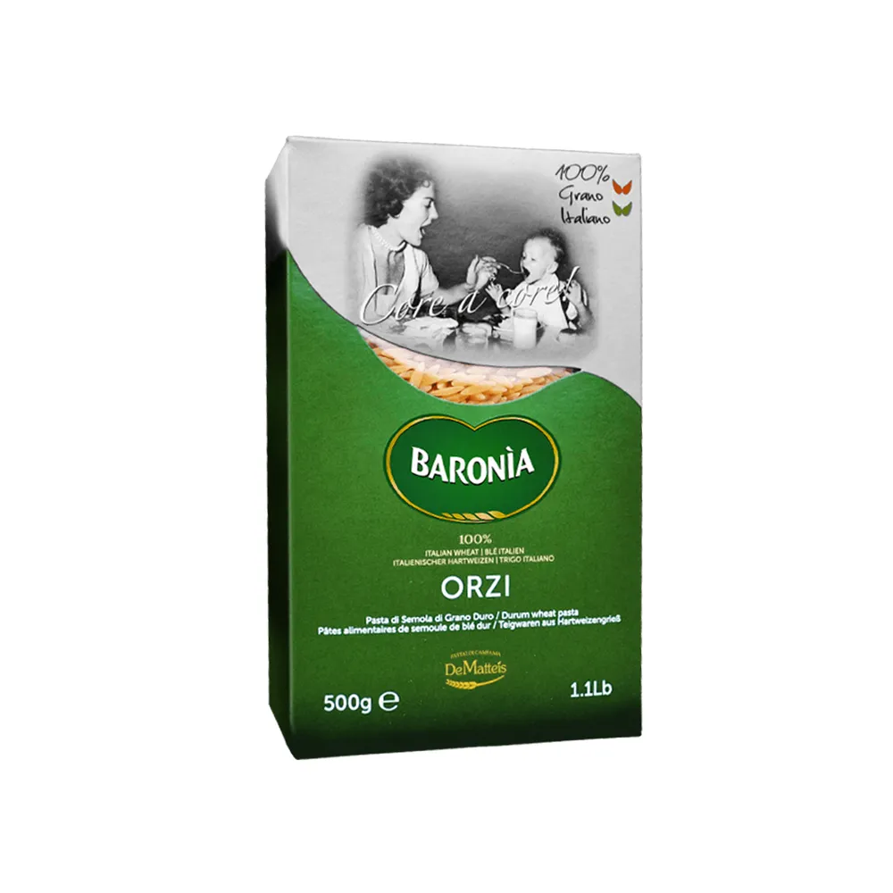 【BARONIA 巴羅尼亞】義大利 米型麵 500g
