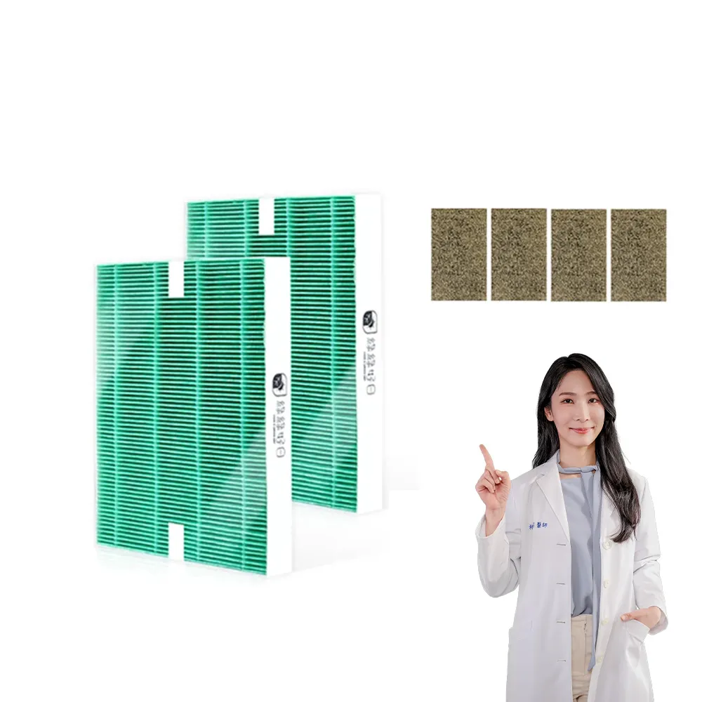 【綠綠好日】一年份_適用 Honeywell HPA-200APTW/HPA-5250WTW HEPA抗菌濾網+沸石活性碳(濾芯 活性碳除臭)