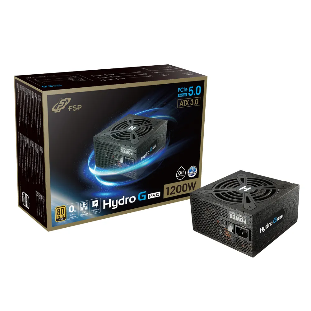 【FSP 全漢】Hydro G PRO  ATX3.0 {PCIe5.0}  1200W金牌 電源供應器(HG2-1200)