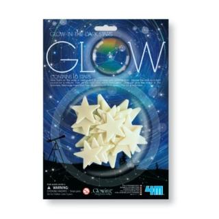 【4M】螢光星星貼片 Glow Star(16入)