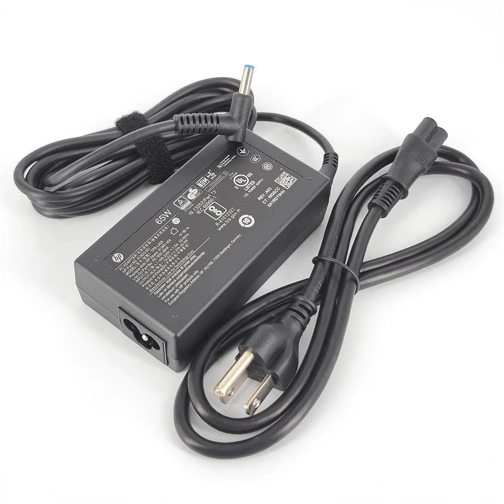 【HP 惠普】65W 變壓器 4.5*3.0mm(15-AC 15-ED 15-EE 15M-DR Zbook 14u G4 G5 15u G3 G4 14-AL 14-AB)