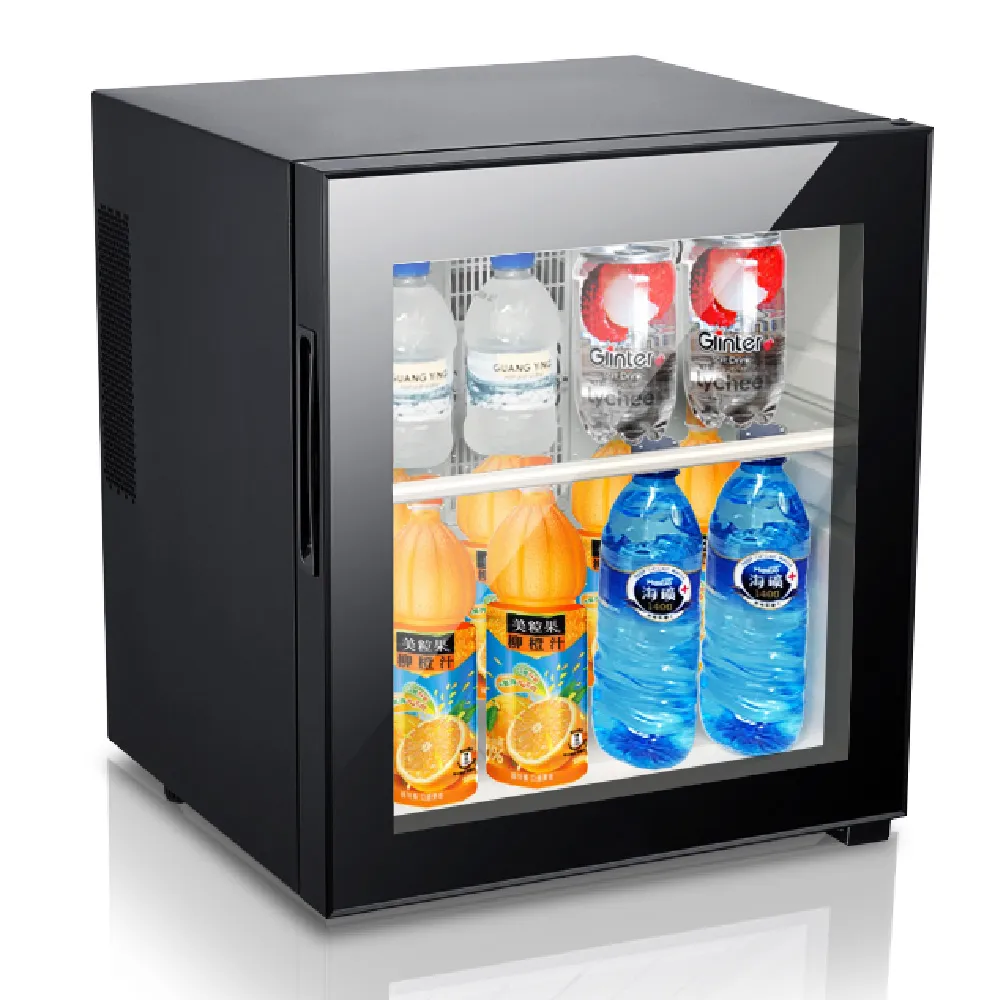 【ZANWA 晶華】30L 電子雙核芯變頻式右開單門冰箱/冷藏箱/小冰箱(ZW-30STF極鏡黑)
