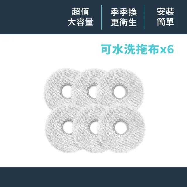 【TP-Link】Tapo RVA310 智慧掃地機 可水洗拖布 簡易安裝(適用於Tapo RV50系列)