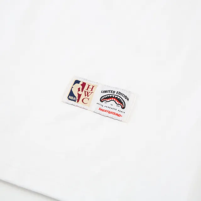 【SPRAYGROUND】美國職籃聯盟湖人隊T-shirt(白色)