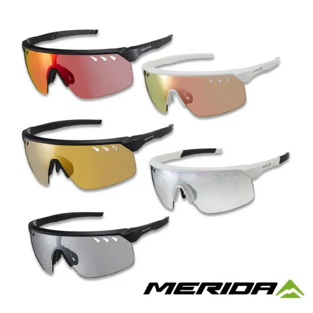 【MERIDA 美利達】護目鏡 (新品上市/抗UV/運動眼鏡/墨鏡/太陽眼鏡/路跑/單車/自行車)