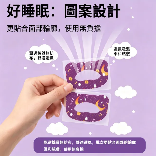 【zLife】90枚入 兒童成人防打呼嚕閉嘴貼 防口呼吸貼 閉口貼 物理止鼾貼 睡眠嘴貼 口鼻貼 嘴唇貼 防張嘴貼