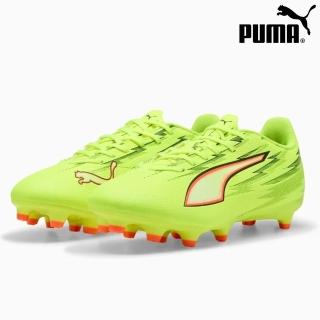 【PUMA】ULTRA 6 PLAY FG/AG 成人足球釘鞋 螢光黃 10870401