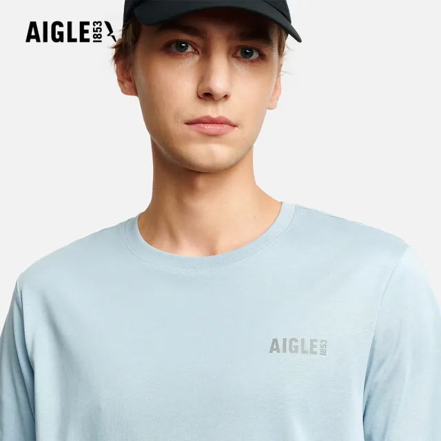 【AIGLE】快乾短袖T恤｜AG-6P003 (男上衣 女上衣 T恤 短袖T恤 快乾 吸濕排汗)