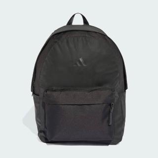 【adidas 愛迪達】後背包 ESSENTIALS 雙肩後背包 (JY0980黑)