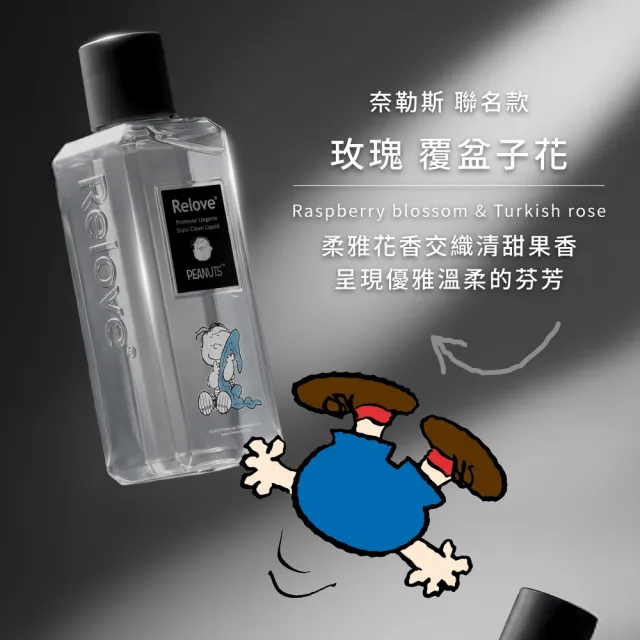 moPro會員專屬【Relove】SNOOPY史努比聯名手洗精220mlx3入禮盒(禮盒內含吊飾盲盒1入四款隨機)