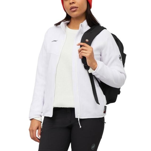【Mammut 長毛象】Excursion ML Jacket AF W 日系保暖立領外套 白色 女款 #1014-06600