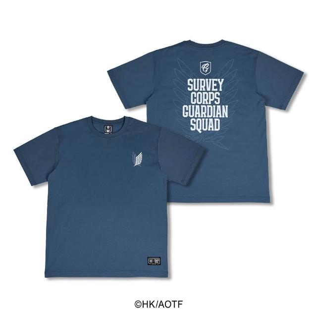 【富邦悍將】進擊的巨人 聯名短TEE(自由之翼款/LOGO款_XS-3XL)