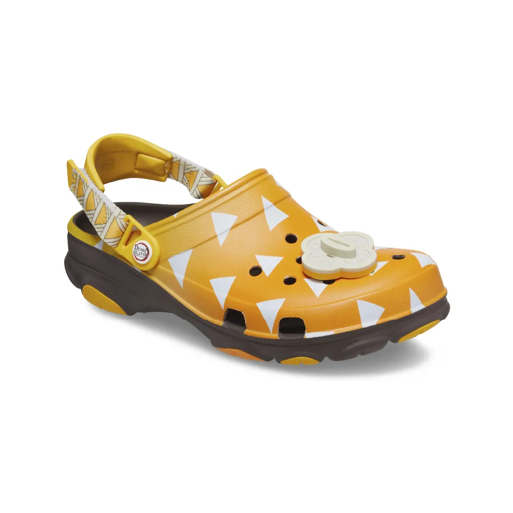 【Crocs官方直營】中性鞋 鬼滅之刃-善逸 All-Terrain 特林 聯名洞洞鞋(209318-206)