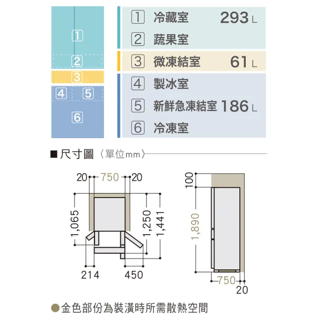 【Panasonic 國際牌】家電快配★540公升一級能效四門變頻冰箱-極緻灰(NR-D541PG-H1)