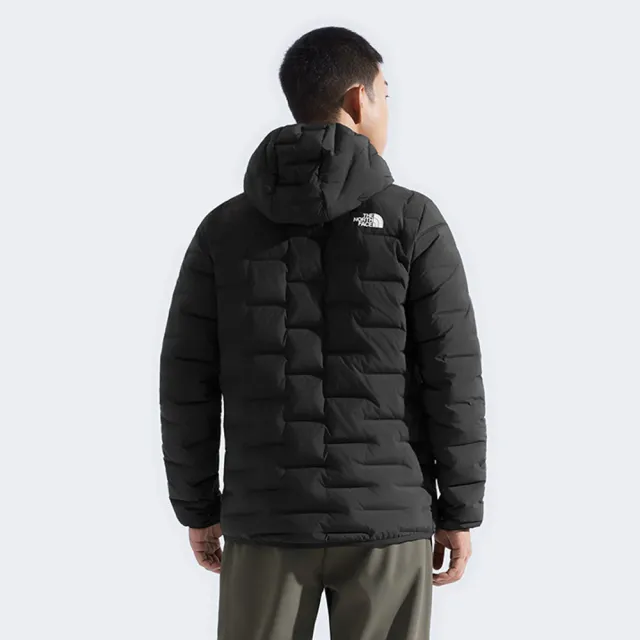 【The North Face】北面男款黑色DWR防潑水羽絨外套｜8DWVJK3