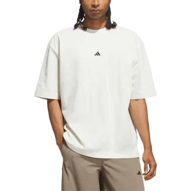 【adidas 愛迪達】圓領短袖T恤 ADIDAS TEE 男女 - KR2093
