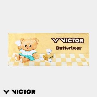 【VICTOR 勝利體育】VICTOR x Butterbear聯名系列毛巾(TW2608BTB E 蜂蜜黃)