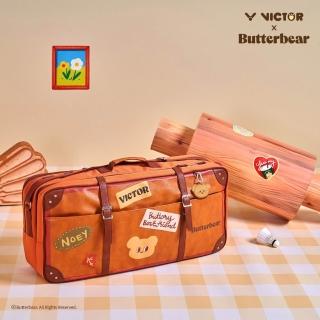 【VICTOR 勝利體育】VICTOR x Butterbear聯名系列矩形包(BR5653BTB O 焦糖棕)