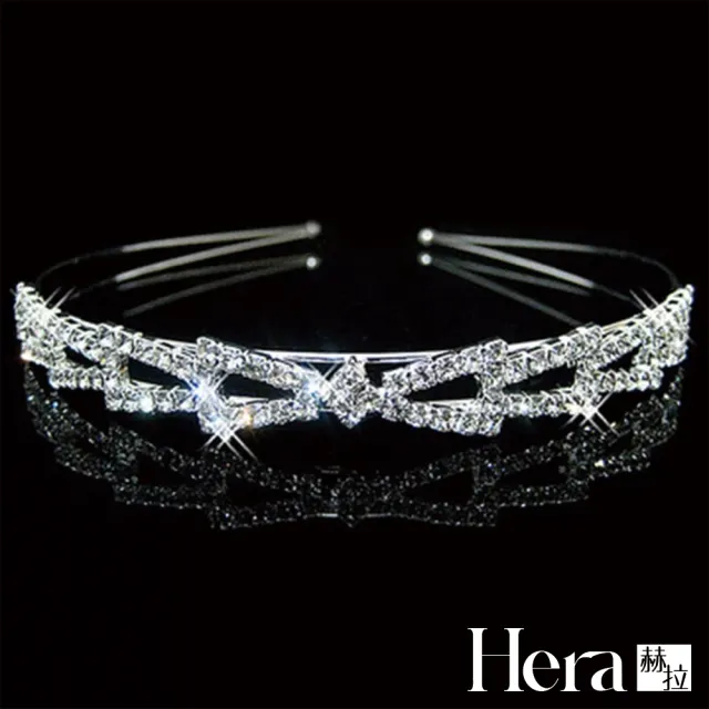 【HERA 赫拉】ll現貨ll甜美新娘韓版時尚水鑽珍珠裝飾髮箍/頭飾(現貨瘋搶中)