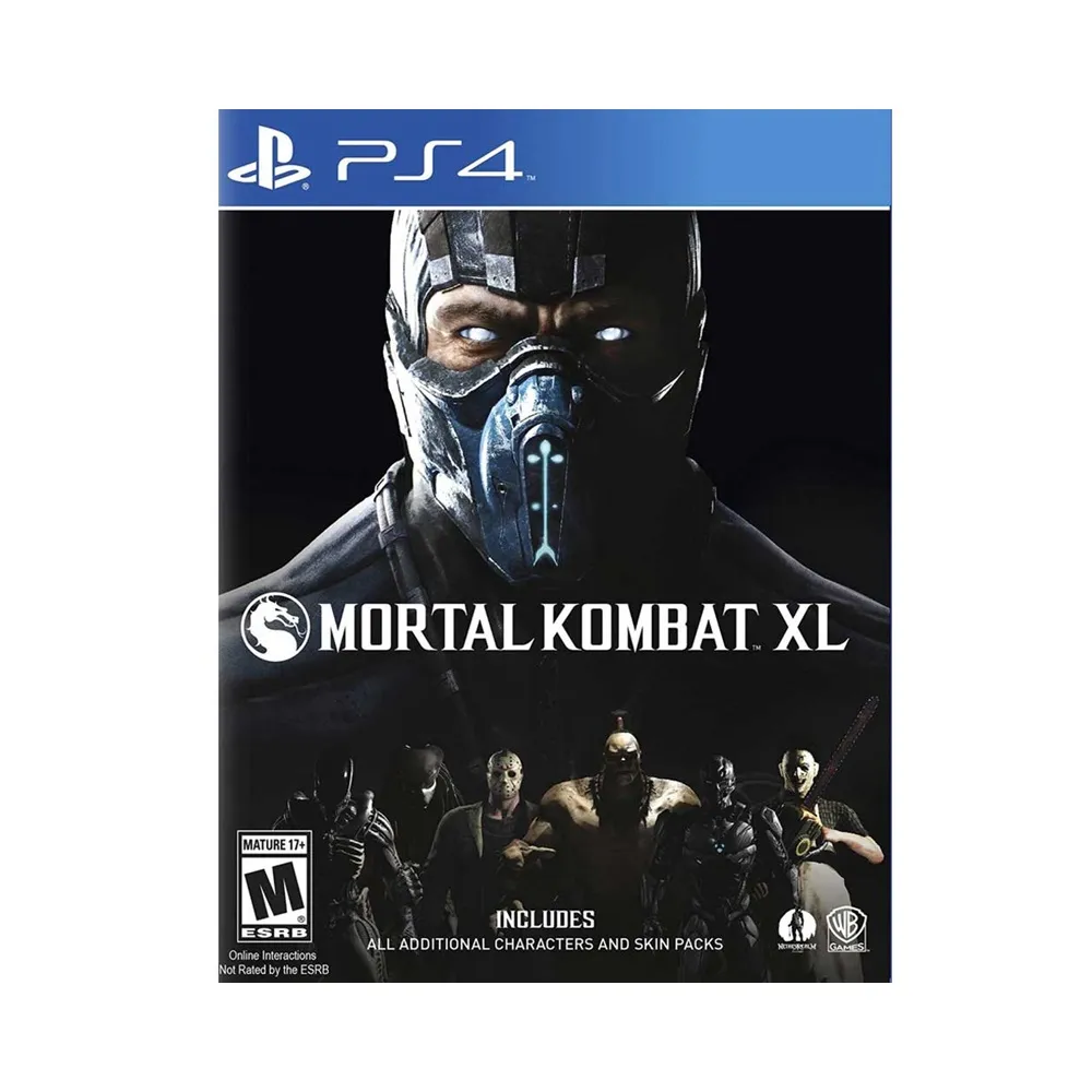 【SONY 索尼】PS4 真人快打 XL 英文美版(Mortal Kombat XL)