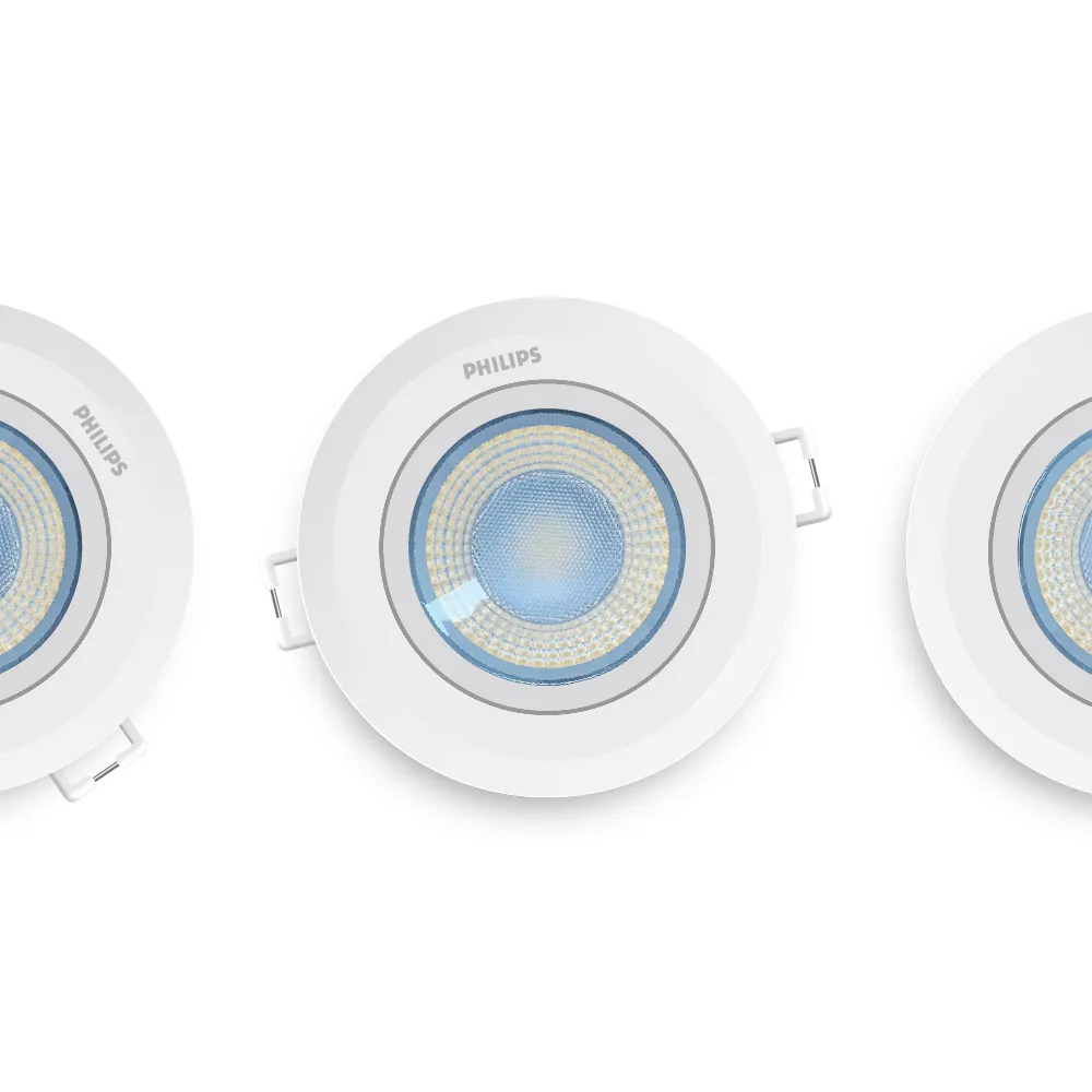 【Philips 飛利浦】4入組｜9W LED投射崁燈 開孔9cm RS100B(發光角度24度、36度、聚光、集中、可調角度)