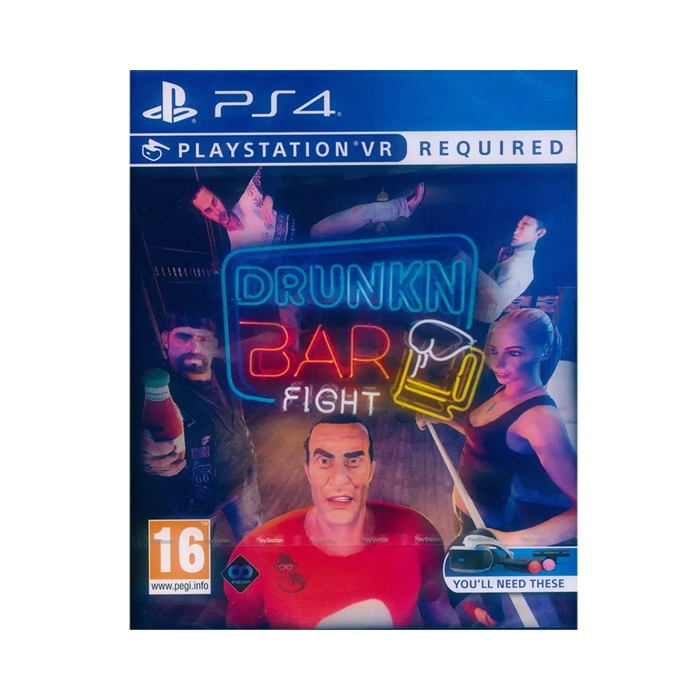 【SONY 索尼】PS4 酒吧格斗 Drunkn Bar Fight(英文歐版 PSVR專用)