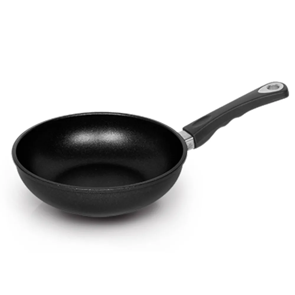 【UCOM 瑞康屋】德國黑魔法系列 不沾鍋-24cm 單柄平底鍋/深平底鍋/小圓鍋