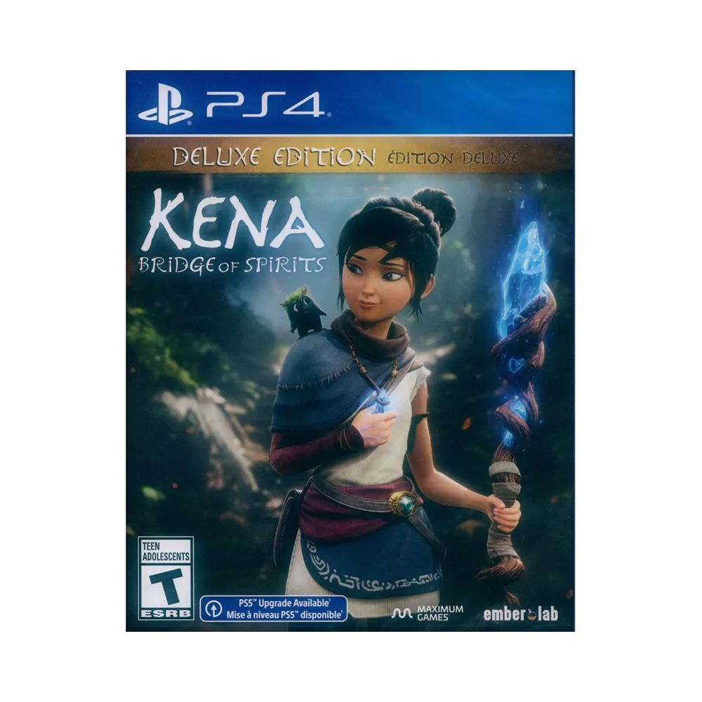 【SONY 索尼】PS4 奇納：靈魂之橋 豪華版 凱那 Kena: Bridge of Spirits(中英日文美版 可免費升級PS5版本)