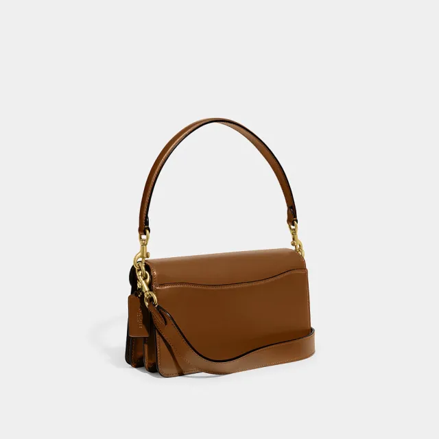 【COACH】蔻馳官方直營 TABBY 26 經典 SIGNATURE 帆布單肩手袋 單肩包 肩背包-2色任選(CI032)