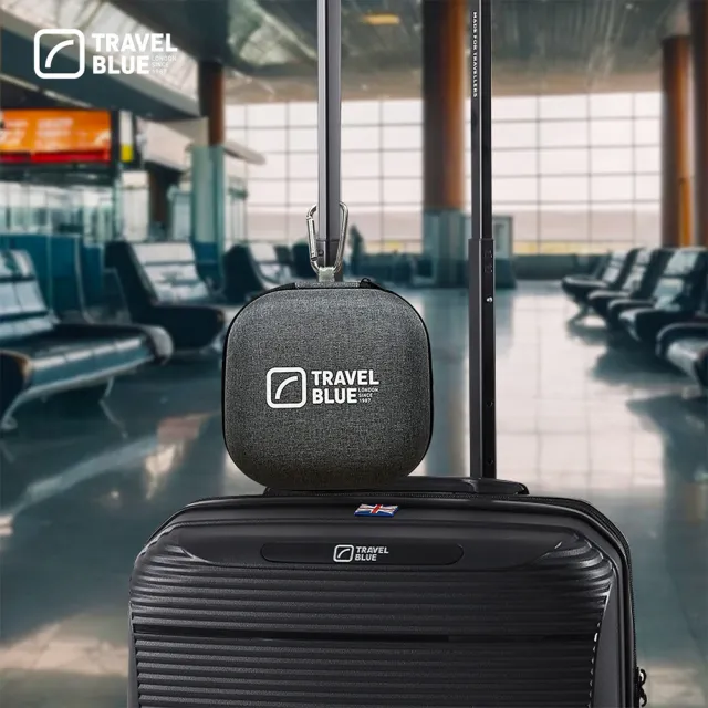 【Travel Blue 藍旅】頭等艙等級★豪華頸枕收納組 (飛機枕/U型枕/記憶棉頸枕/車用靠枕/追劇/出國/旅遊)