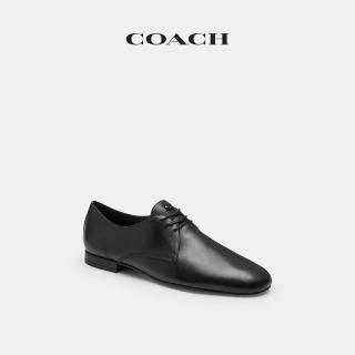 【COACH】蔻馳官方直營 SOFT德比鞋-黑色(CFB47)