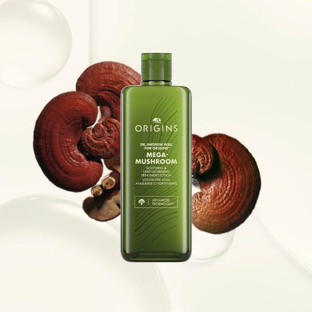 【ORIGINS 品木宣言】2026 全新升級 青春無敵靈芝光潤機能水400ml (化妝水/保濕/舒緩泛紅肌膚)