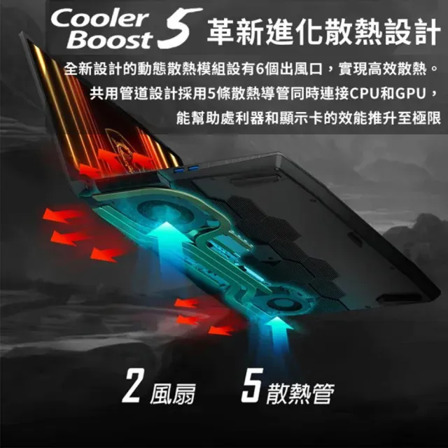升級32G★【MSI 微星】15.6吋i7-14650HX RTX5070電競筆電(Katana 15 HX/16G/1T SSD/W11/B14WGK-1070TWNN)