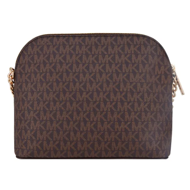 【Michael Kors】JET SET TRAVEL系列 防刮拚色皮革 金字 貝殼 斜背包 MK貝殼包(多色任選)
