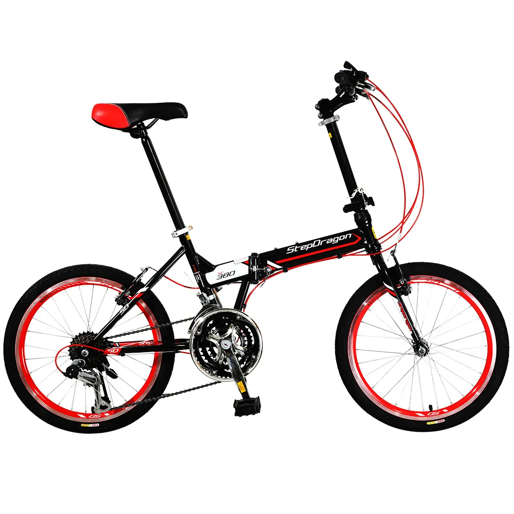 【StepDragon】SF-380 20吋 搭配 日本SHIMANO 21速 高碳鋼 折疊腳踏車