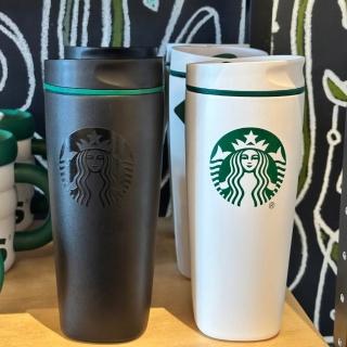 【STARBUCKS 星巴克】Owala 星巴克聯名款 SmoothSip 咖啡杯 不鏽鋼 保冰保溫杯 運動水壺 20oz 590 ml