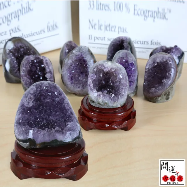 【開運方程式】烏拉圭紫晶鎮200g以上買一送一(3A紫水晶鎮隨機出貨)