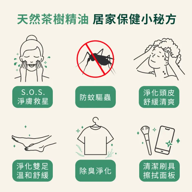 【THE BODY SHOP 美體小舖】茶樹精油-20ML(淨膚/淨化毛孔)