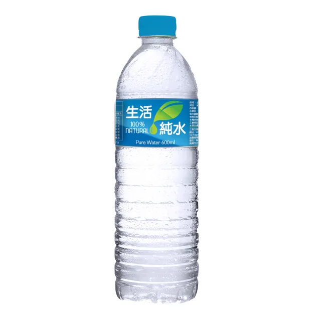 【生活】純水600mlx4箱(共96入)