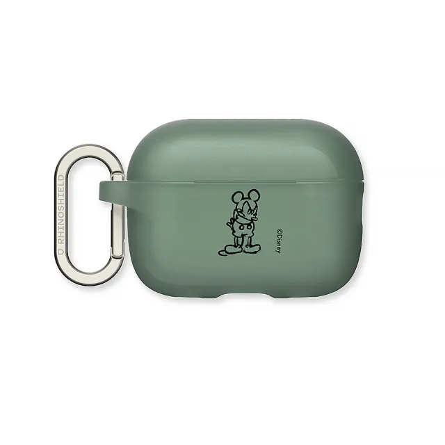 【RHINOSHIELD 犀牛盾】AirPods Pro2/Pro/第3/2/1代 無線耳機保護殼/米奇系列-米奇生氣了(迪士尼)