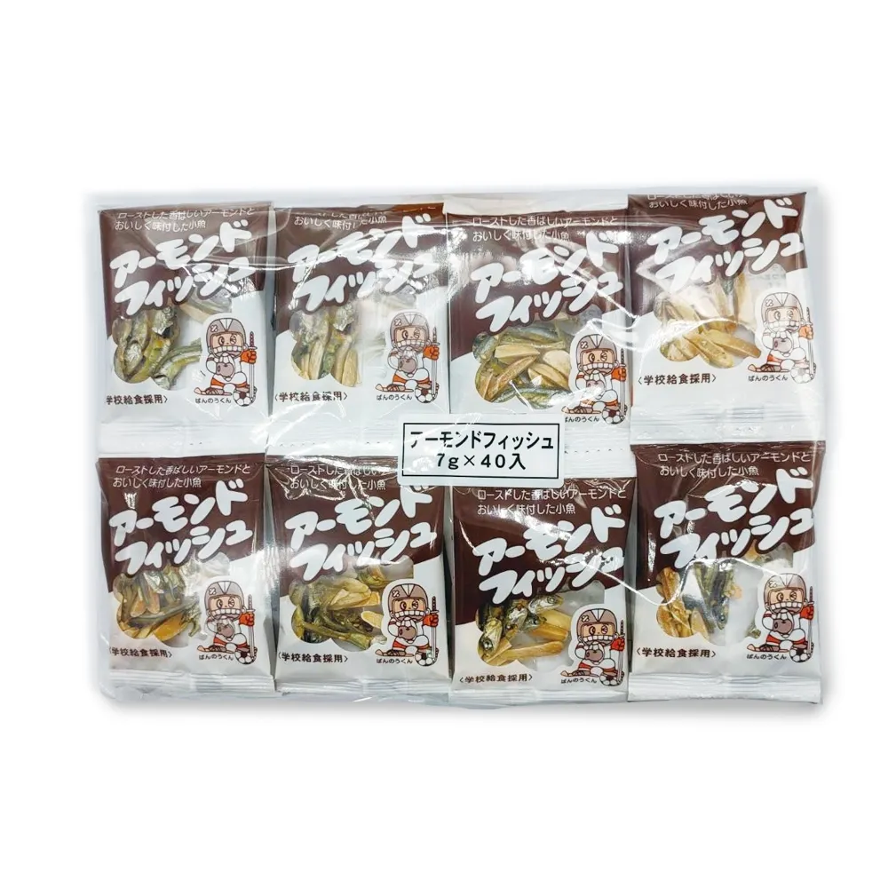 【藤澤】日本原裝杏仁小魚乾2袋(6g*32入/袋)