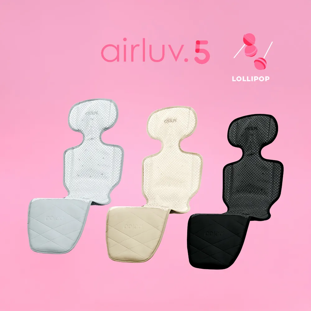 【Poled】總代理｜AIRLUV5 Lollipop 智能風扇涼感墊 (嬰兒推車涼墊、汽座涼墊)