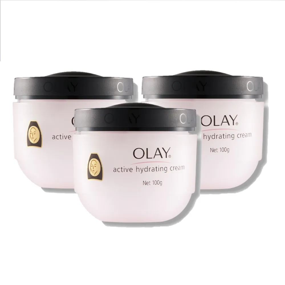 【OLAY 歐蕾】滋潤保溼霜100g 3入組