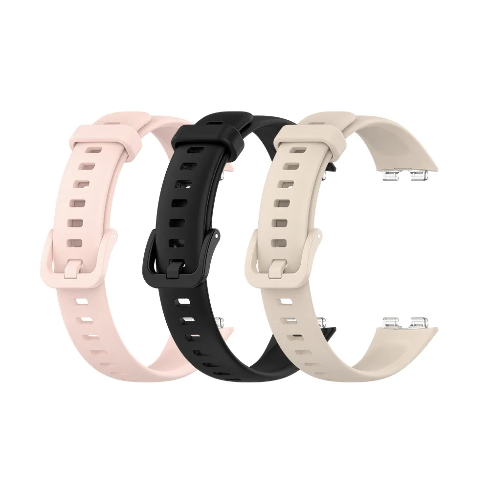 【Timo】華為 HUAWEI Band 8/9 純色矽膠錶帶