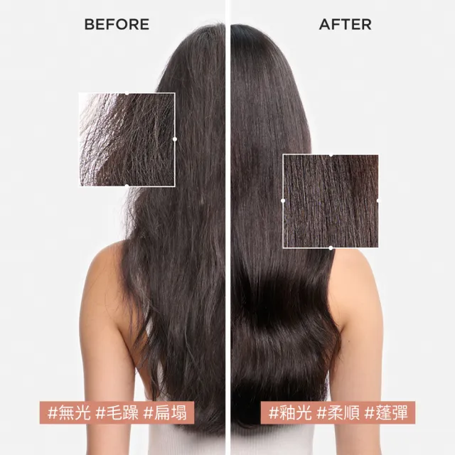 【KERASTASE 巴黎卡詩】釉光香頌玫瑰護髮精油45ml雙入組(全新上市/小粉球/柔順/抗躁/蓬彈)