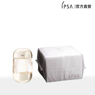 【IPSA 茵芙莎】9月新客限定組 (全新流金保濕美膚水e 100ml+化妝棉120枚)
