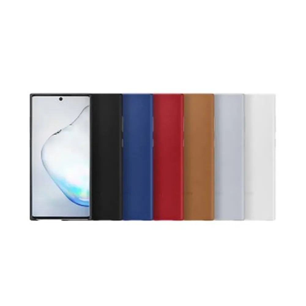 【Samsung 三星】原廠Galaxy Note10+ N975專用 皮革背蓋-小牛皮(公司貨)