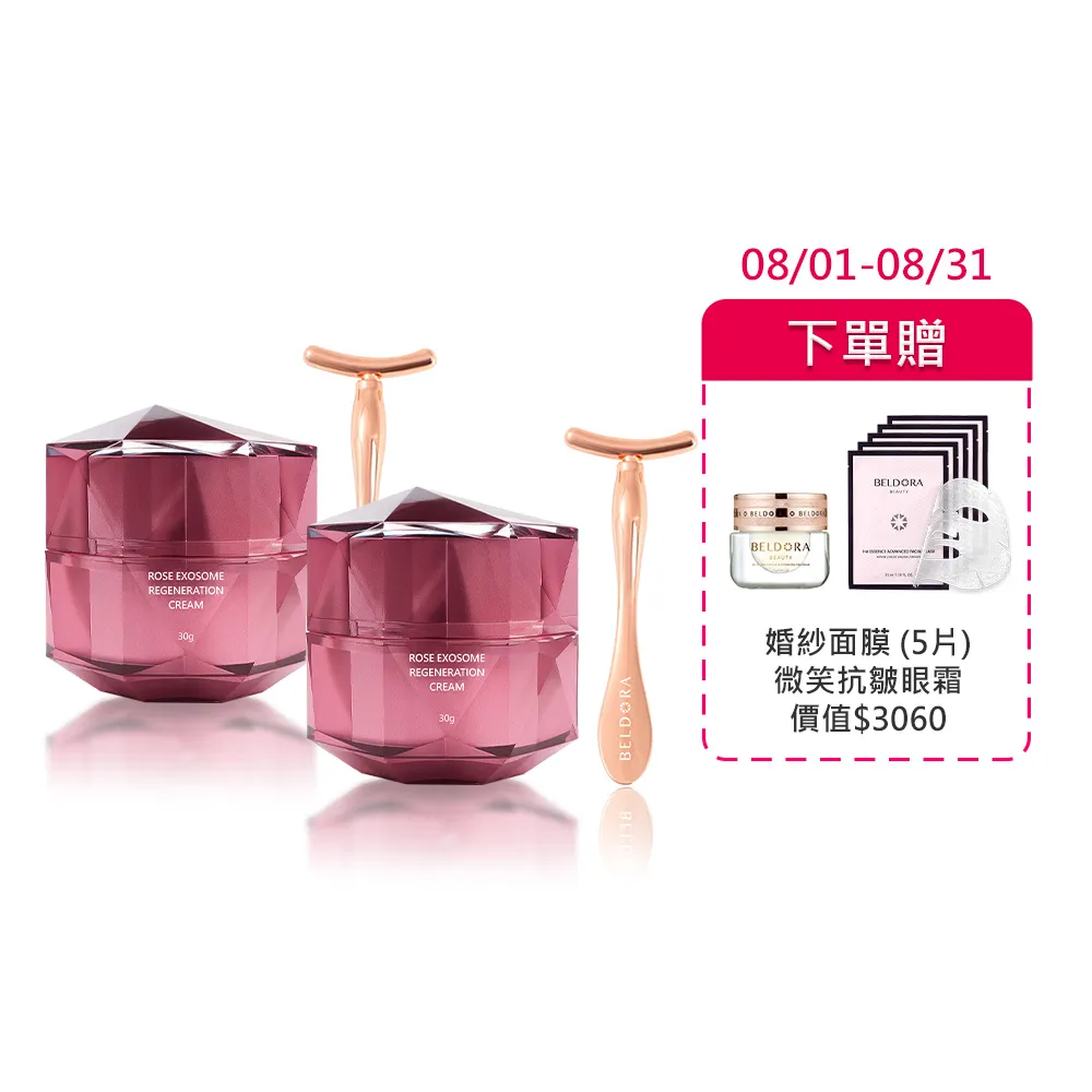 【BELDORA 蓓朵娜】AC-11外泌體再生修護霜30gX2(小姐不熙娣推薦)