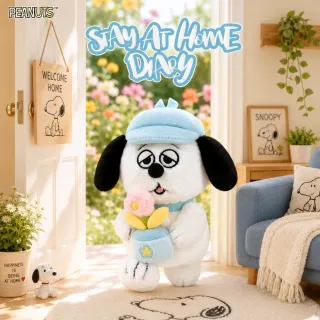 【PEANUTS】正版授權SNOOPY史努比Olaf歐拉夫胡士托在家休閒系列玩偶吊飾鑰匙圈女友女兒聖誕生日交換禮物